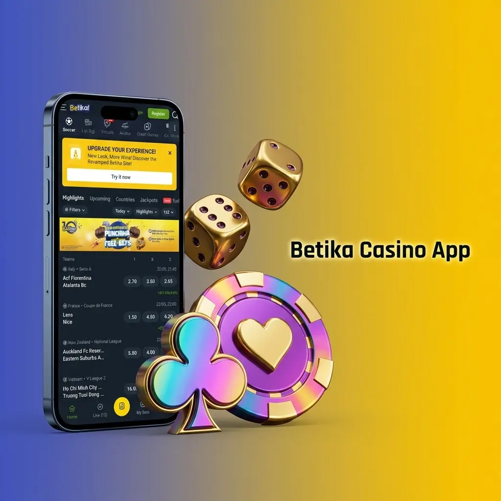 Betika casino app showing slots, live dealer games, and crash titles like Aviator and JetX for Kenyan players